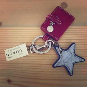 Coach key chain. NWT